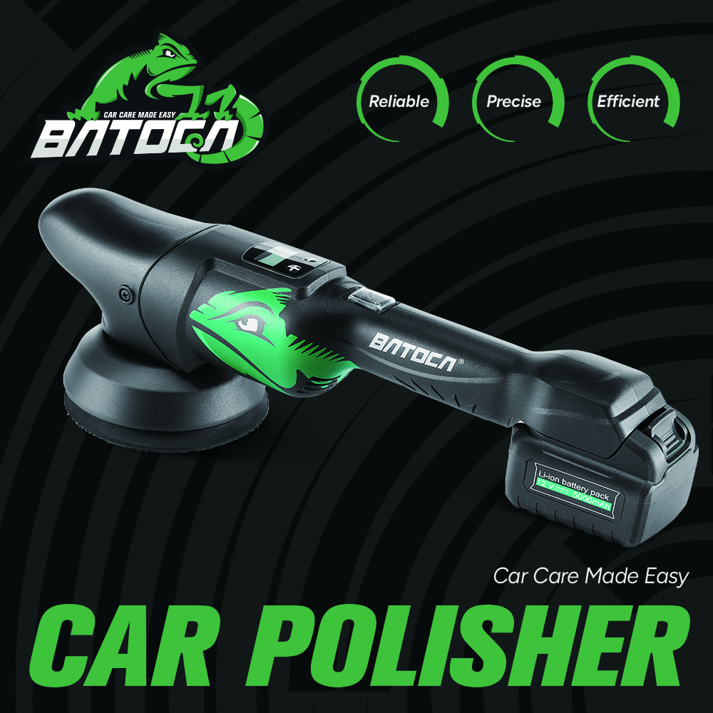 Random Orbital Sander - BATOCA S2 21V Cordless Car Polisher
