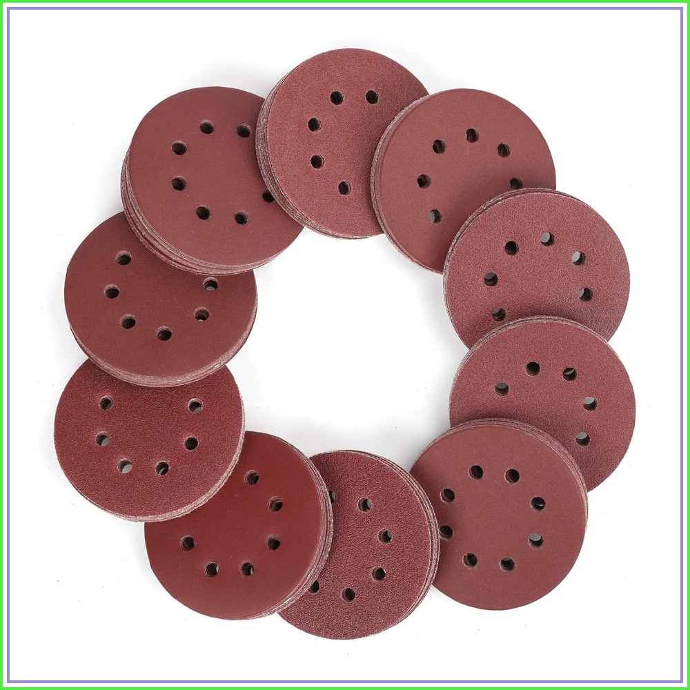 Random Orbital Sander - 150-Piece Sanding Discs Set - 5-Inch