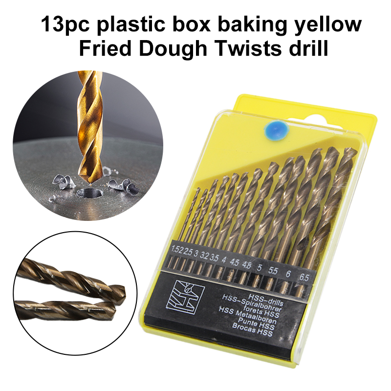 HSS baked yellow twist drill h - Power Tools Yellow recension och pris