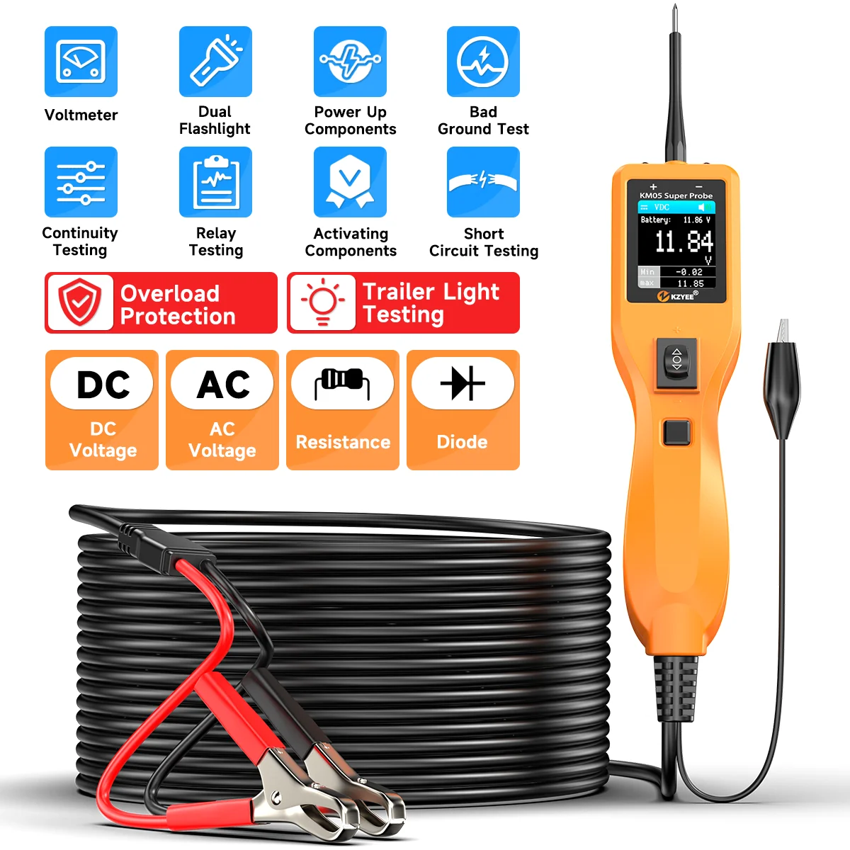 Car Circuit Probe Kit Circuit  - Power Tools In Automotive recension och pris