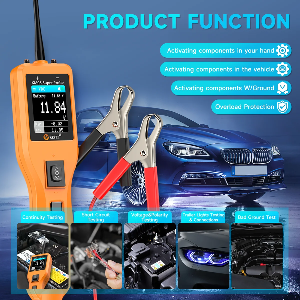 Car Circuit Probe Kit Circuit  - Power Tools In Automotive recension och pris