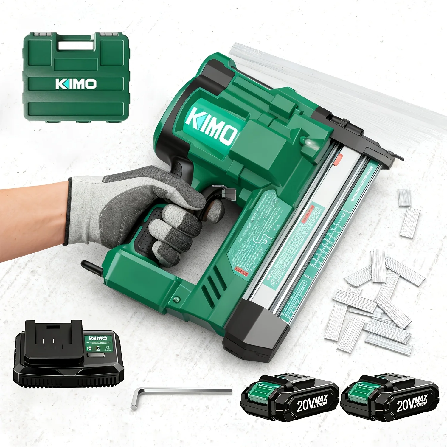 KEEHOME KIMO 18 Gauge Nail Gun - Staple Gun Electric recension och pris