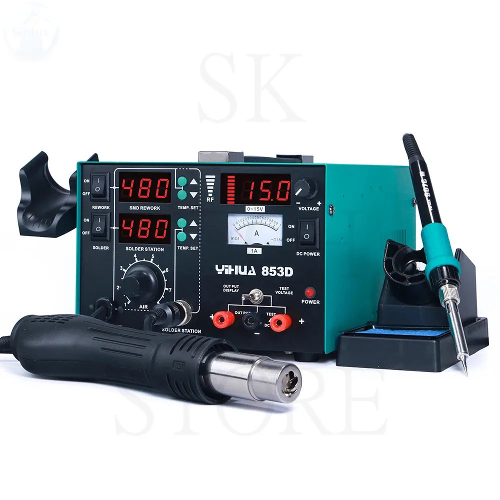 YIHUA 853D 1A 2A Soldering Iro - Power Tools Display recension och pris
