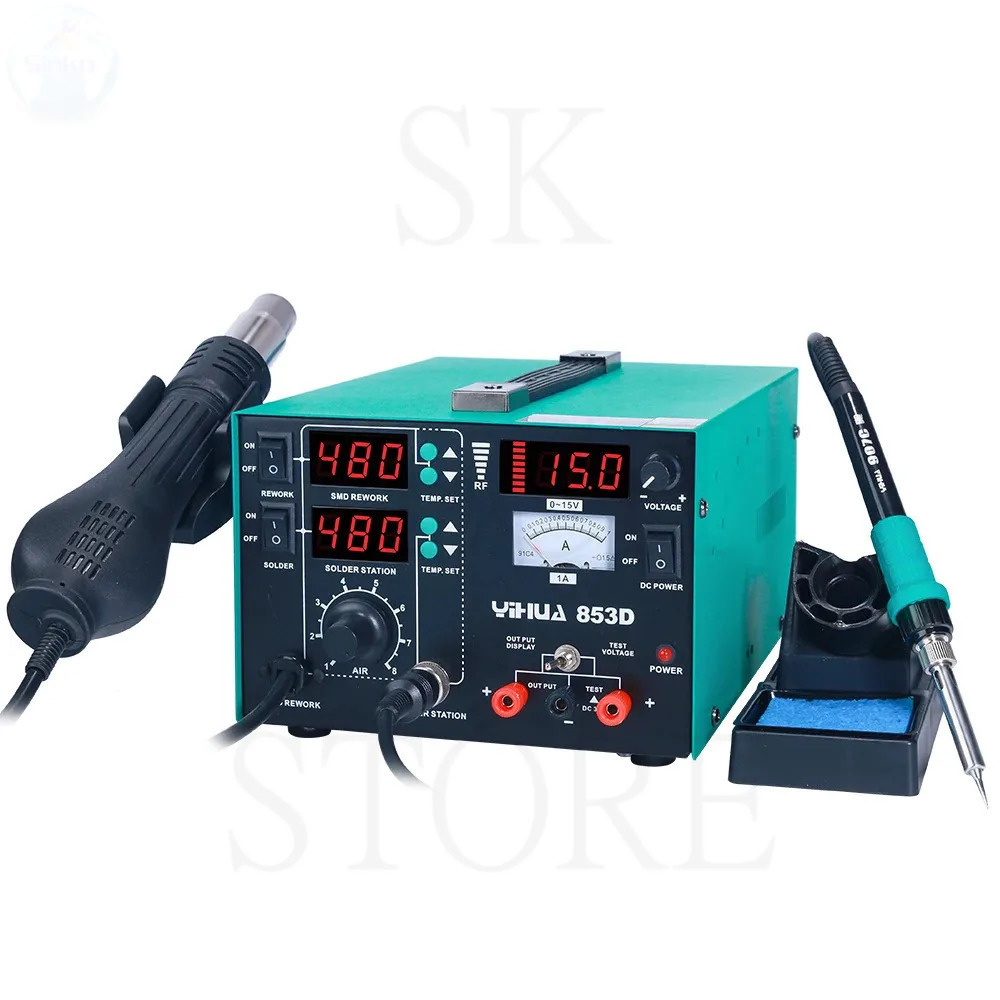 YIHUA 853D 1A 2A Soldering Iro - Power Tools Display recension och pris