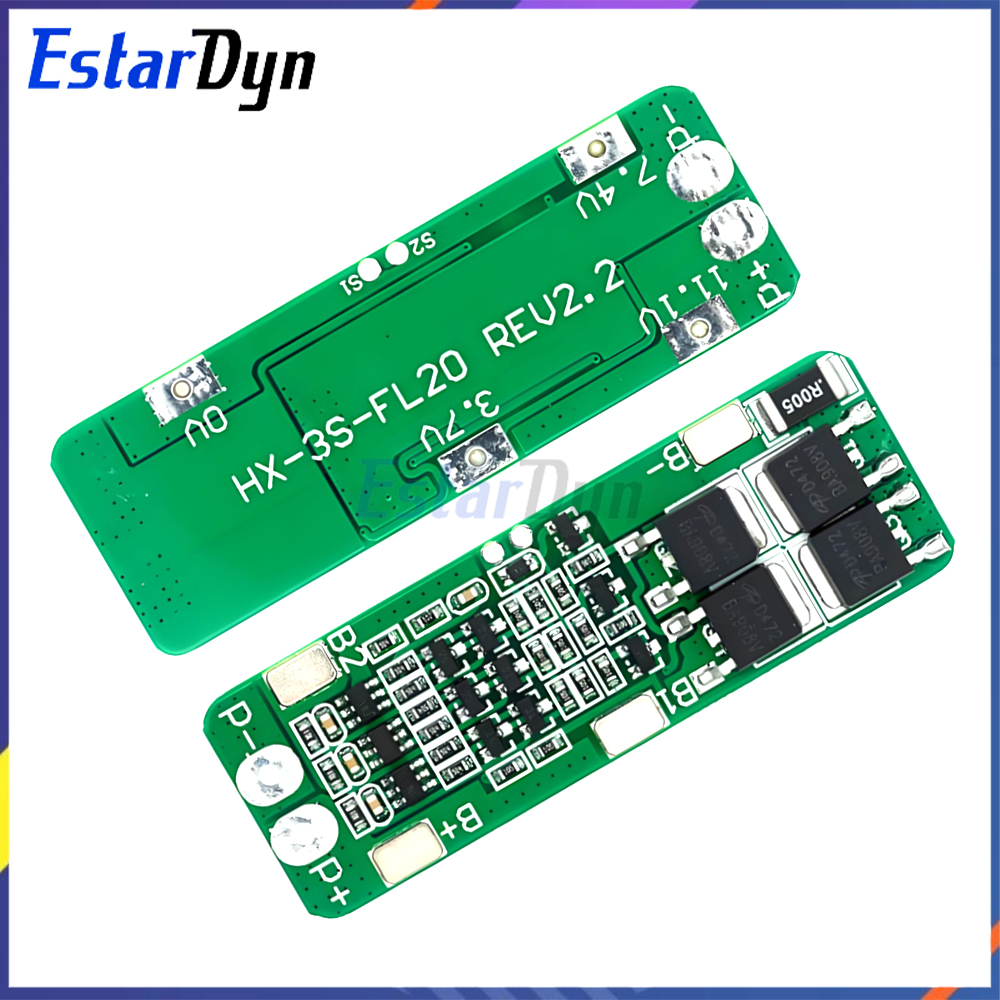 Estardyn 3S 20A BMS PCB for 12 - Power Tools And Names recension och pris