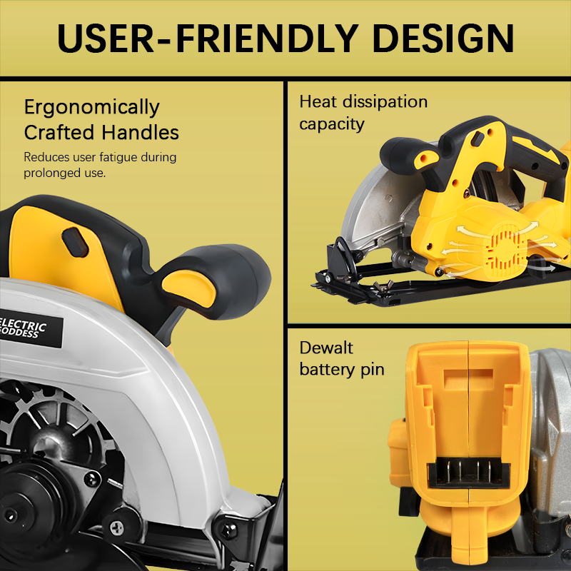 5000rpm 7inch Cordless Yellow  - Power Tools Yellow recension och pris
