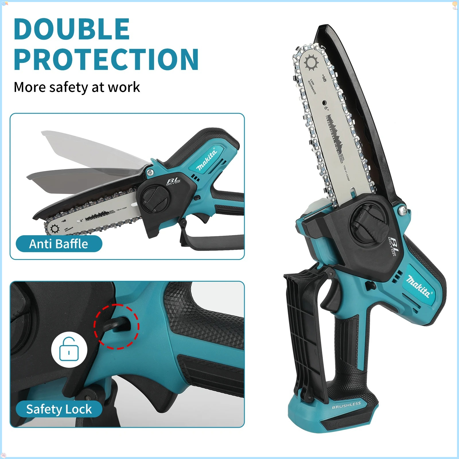 Makita 6Inch Chain Saw Electri - Power Tools Wood recension och pris