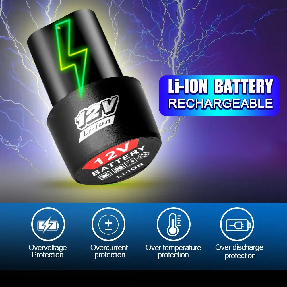 12V 1500mAh Universal Recharge - Power Tools For Sale recension och pris