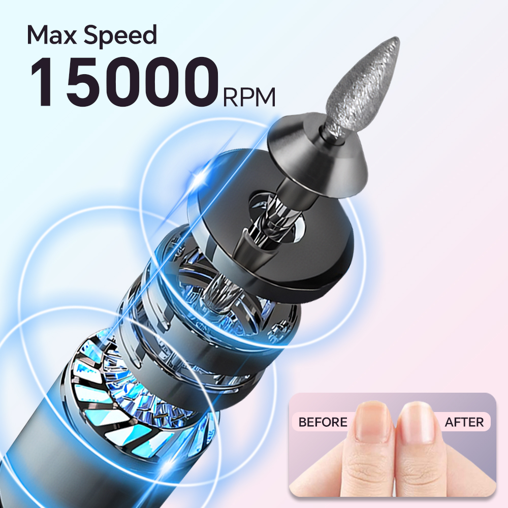 Electric Nail Drill File - 3 M - Power Tools Display recension och pris