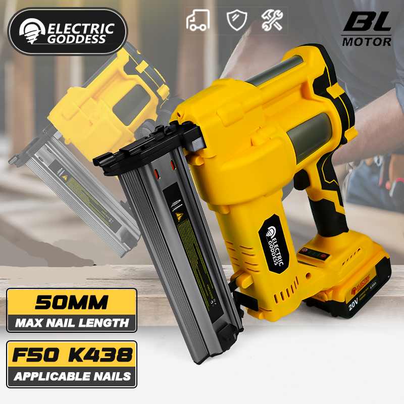 50mm Brushless Electric Nail G - Staple Gun Electric recension och pris