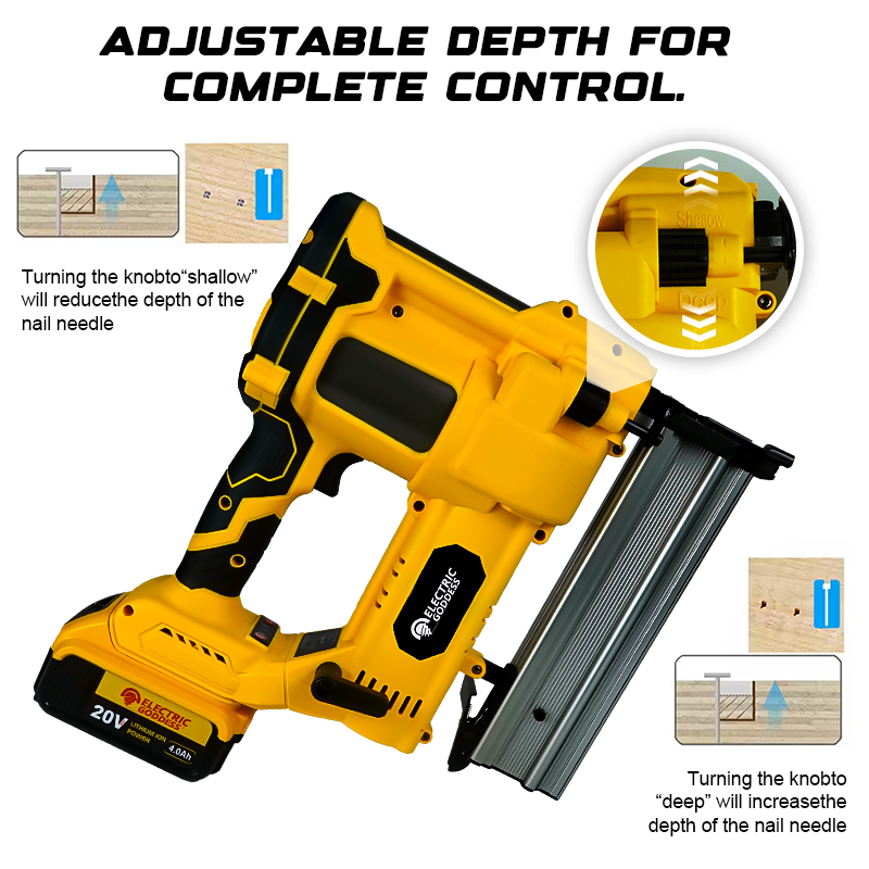 50mm Brushless Electric Nail G - Staple Gun Electric recension och pris