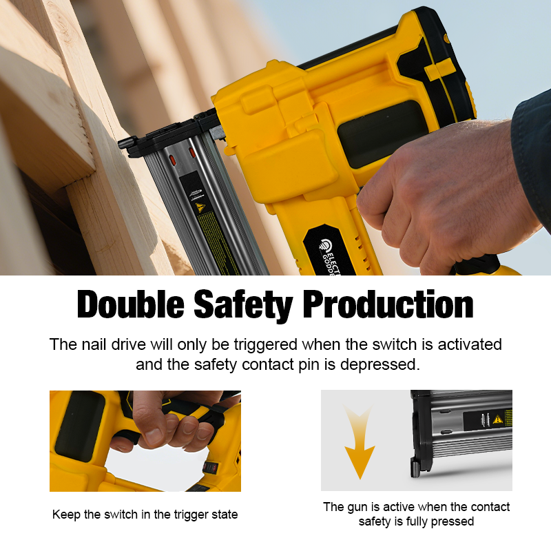 50mm Brushless Electric Nail G - Staple Gun Electric recension och pris