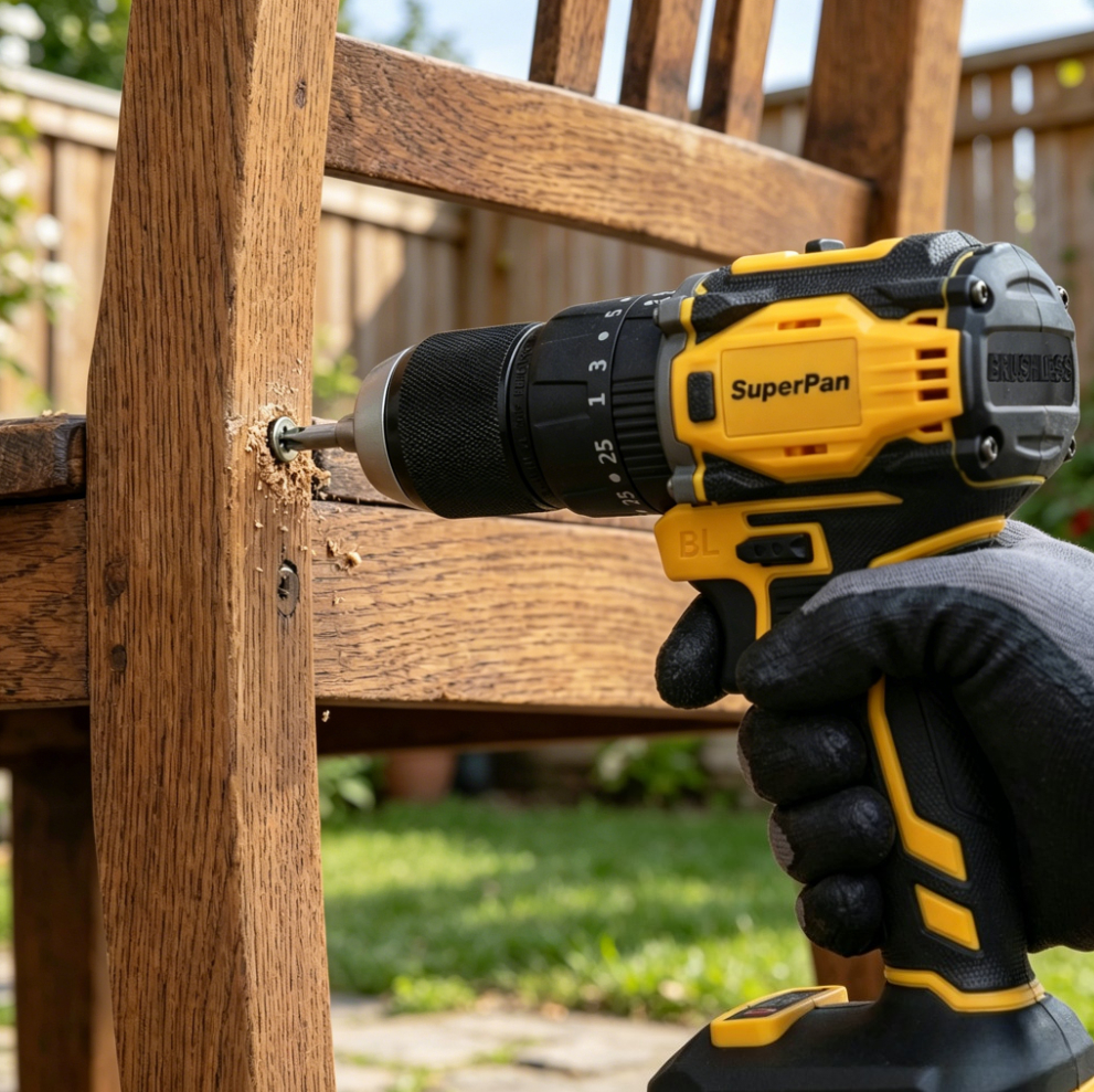 Brushless electric drill concr - Power Tools Wood recension och pris