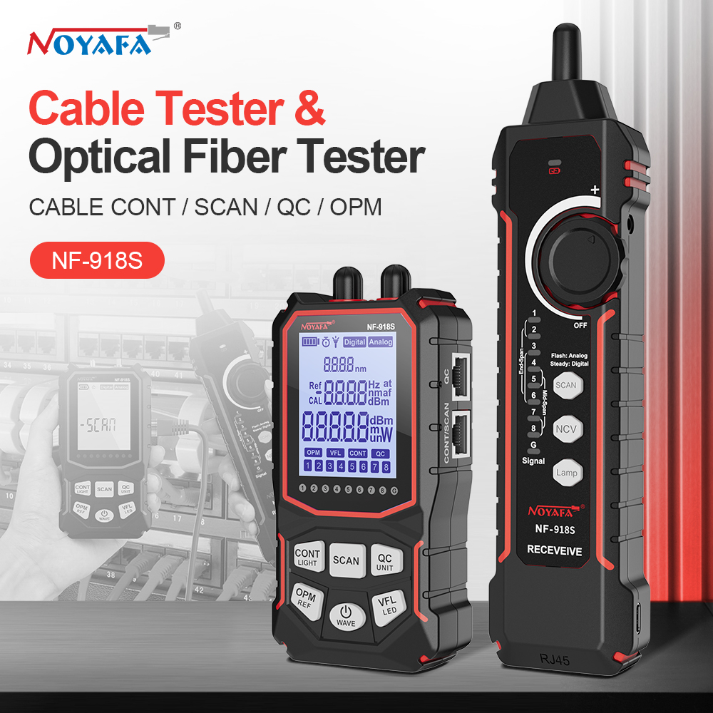 Noyafa Network Cable Tester LC - Power Tools Display recension och pris