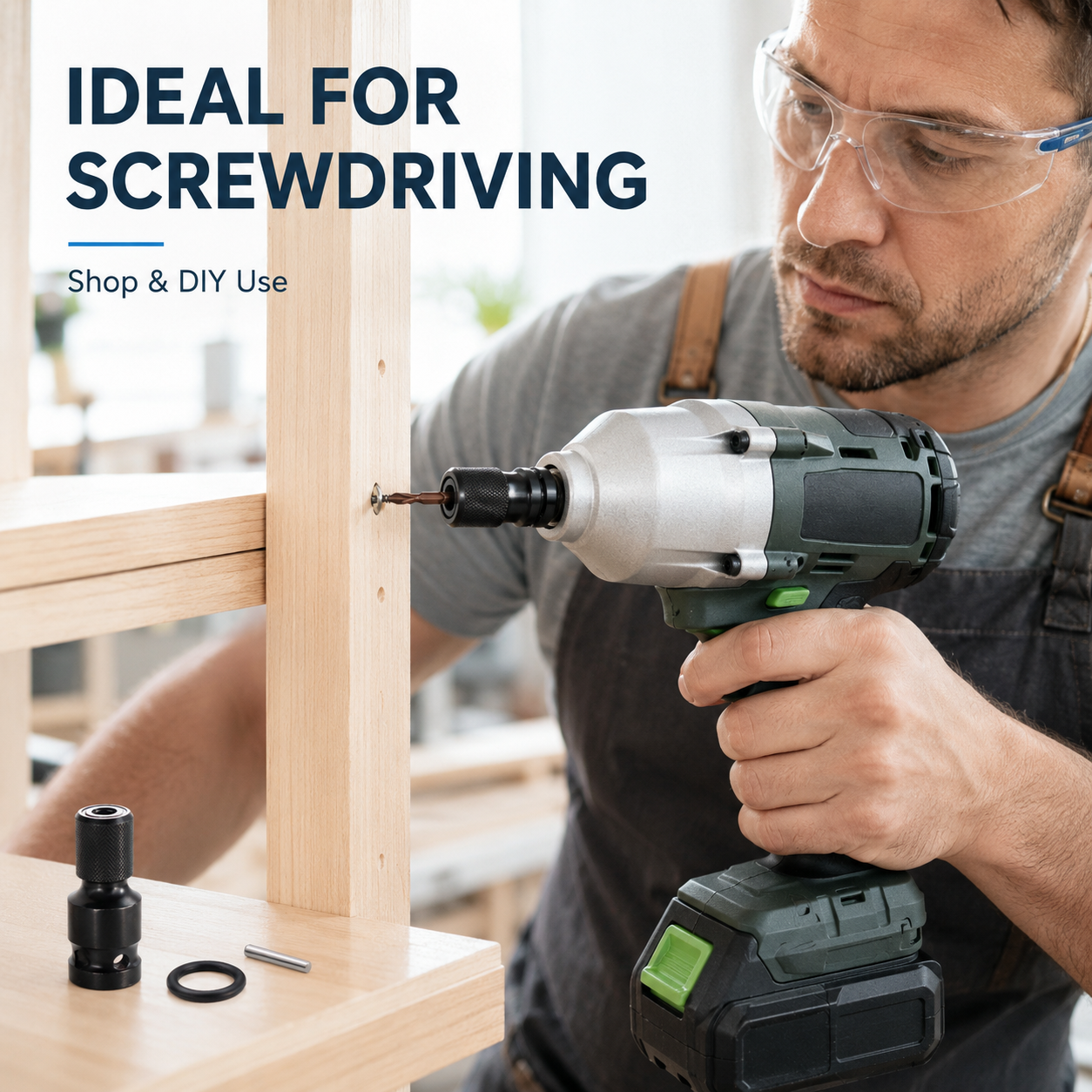 Impact Wrench Hex Drill Adapte - Power Tools In Automotive recension och pris