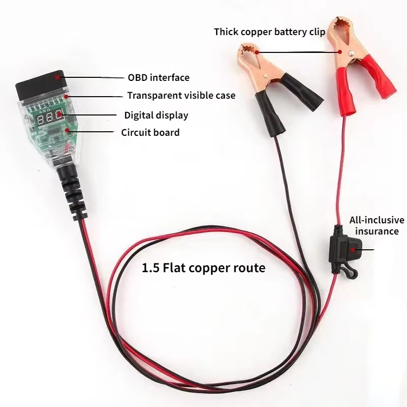 OBD2 Universal Automotive Batt - Power Tools In Automotive recension och pris