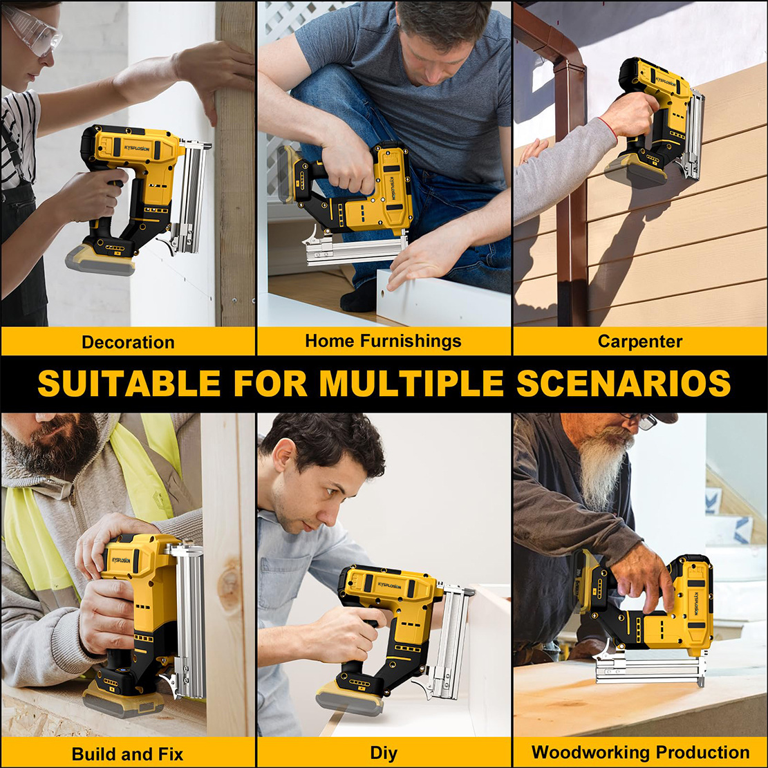 Brushless Nail Gun F30G Tacker - Staple Gun Electric recension och pris