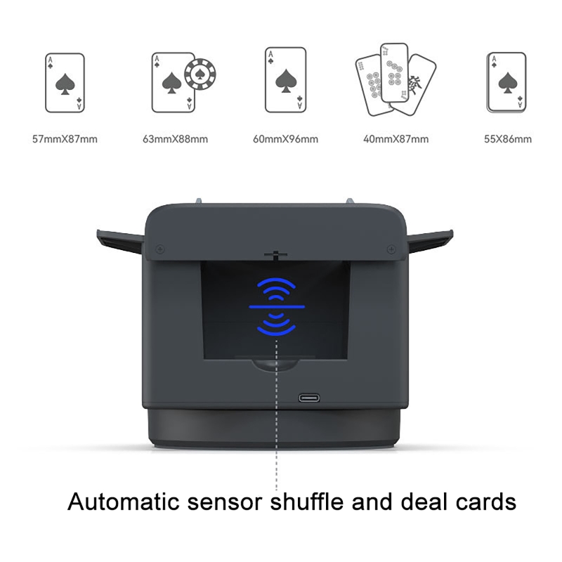 360° Fully Automatic Card Shuf - Power Tools Display recension och pris