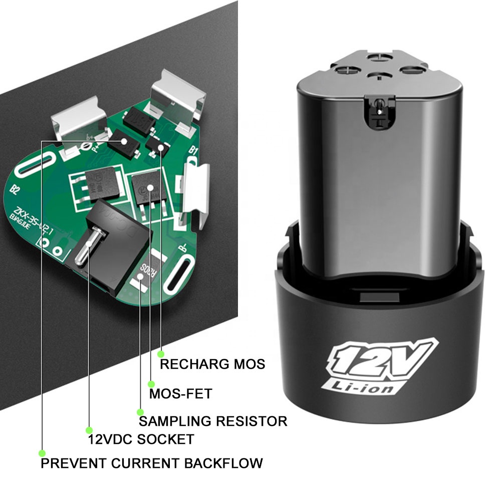 Lithium Battery 12V 1500mAh Re - Power Tools For Sale recension och pris