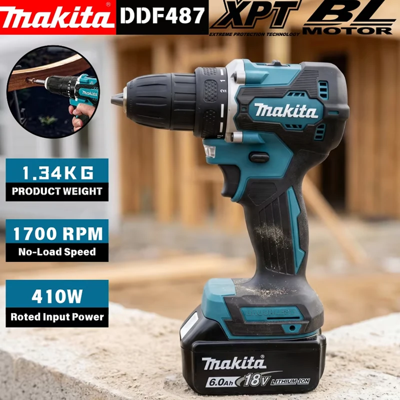 Makita DDF487 Cordless Driver  - Power Z Tools recension och pris