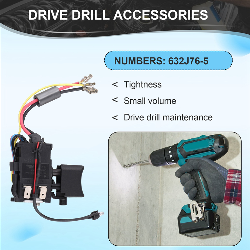 Trigger Switch Replacement 632 - Power Tools Machine recension och pris