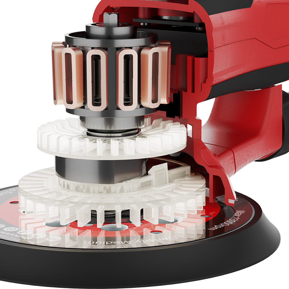 Burley 150mm DIY Industrial Br - Random Orbital Sander recension och pris