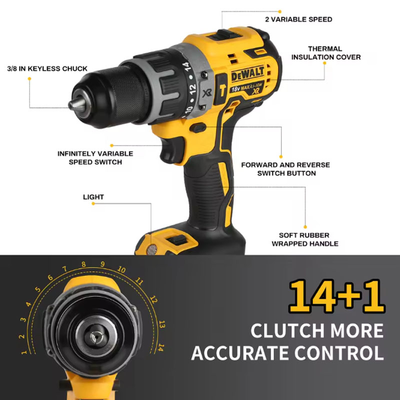 DEWALT DCD791 20V MAX Brushles - Power Tools Wood recension och pris