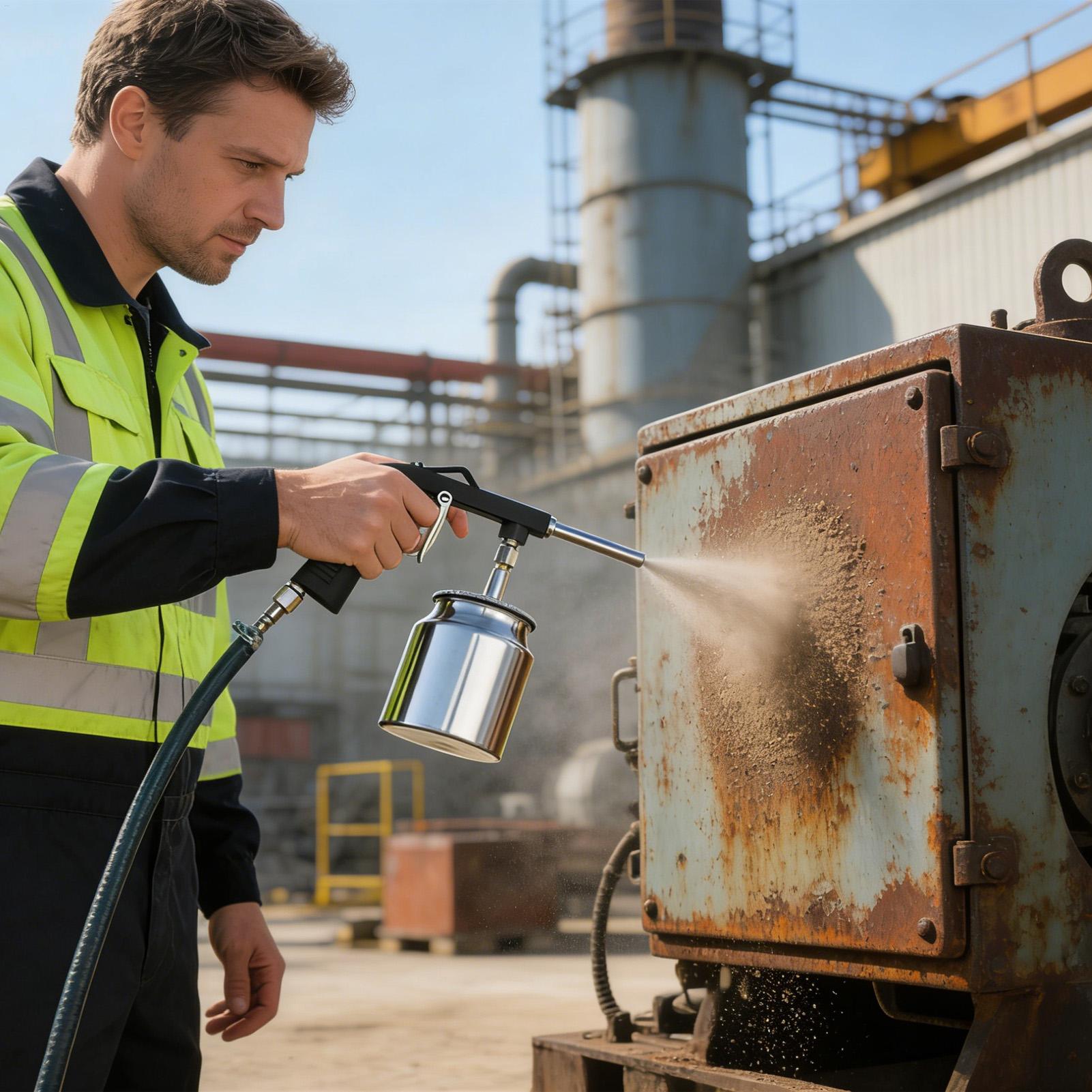 Abrasive Blasting Tool Portabl - Power Tools Machine recension och pris