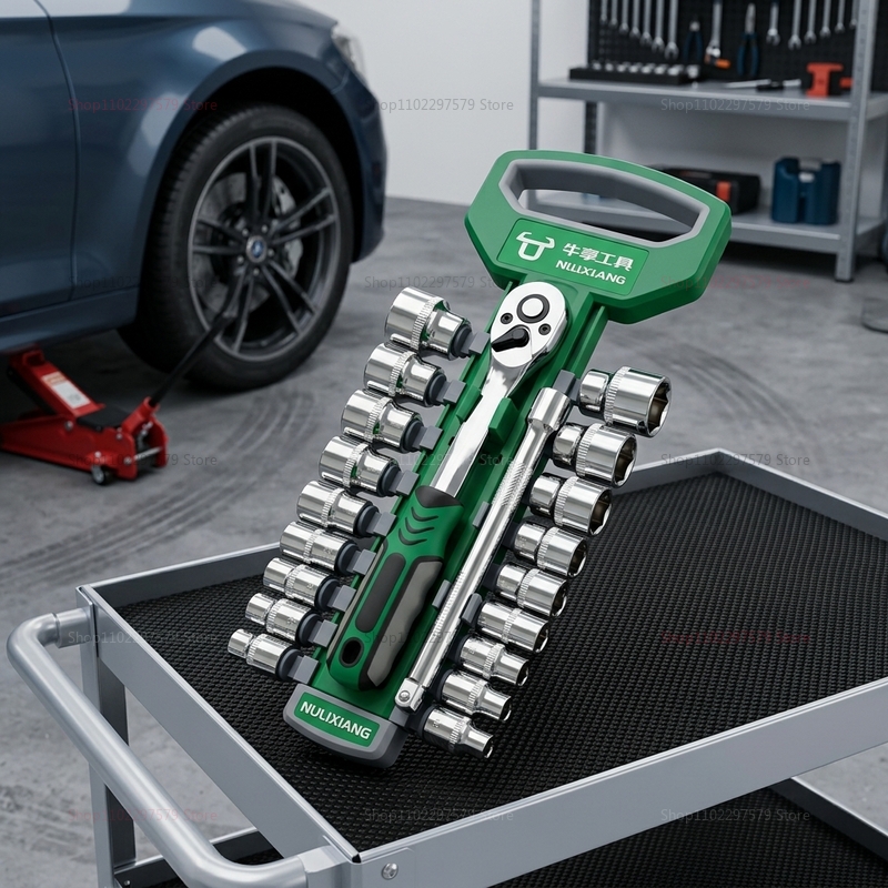 1/4 3/8 Inch Ratchet Socket Se - Power Tools In Automotive recension och pris