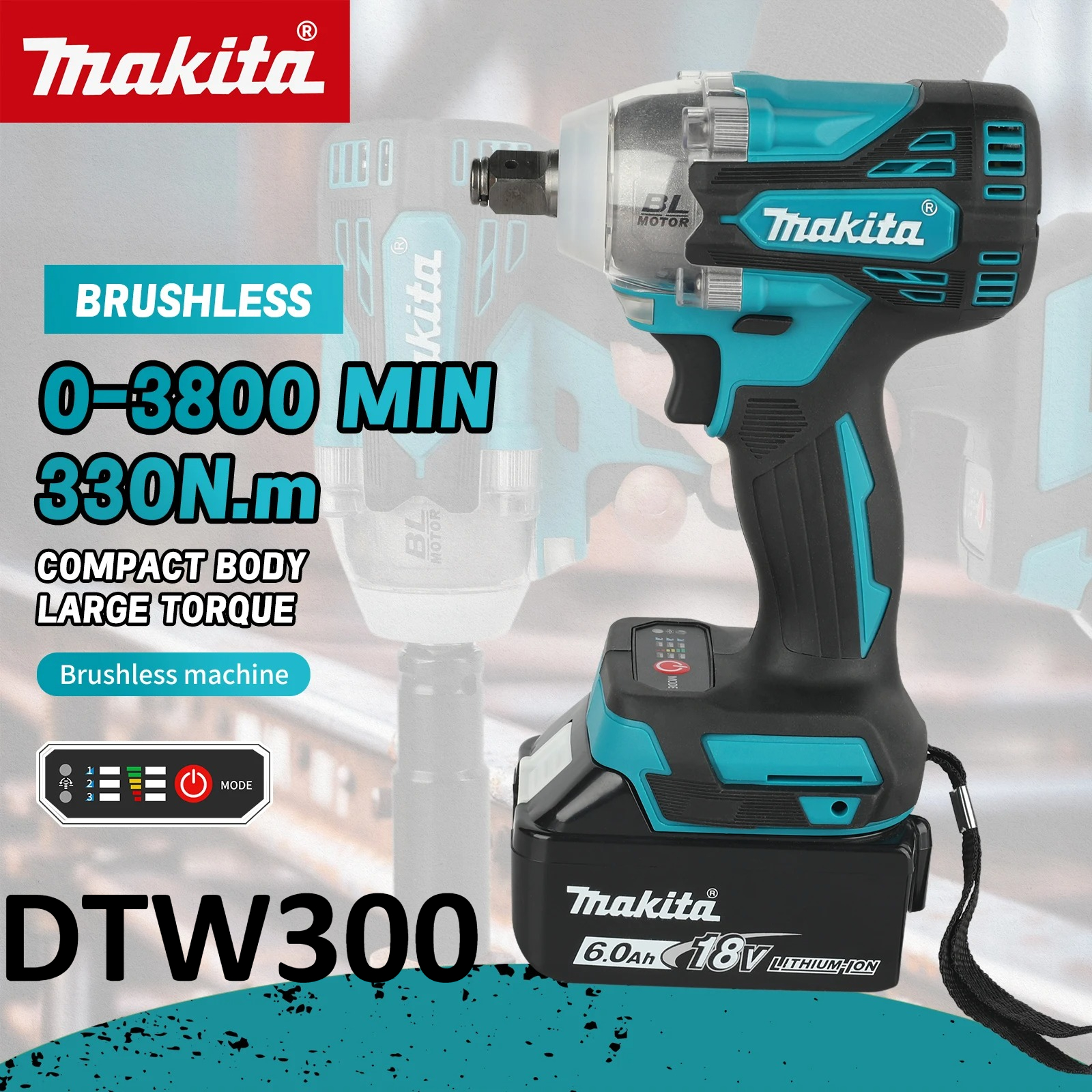 Makita DTW300 18V Tool Set Bru - Power Tools For Sale recension och pris