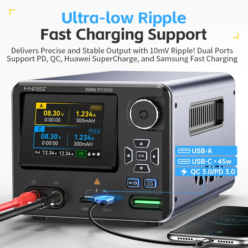 FNIRSI IPS3608 Adjustable DC P - Power Tools Display recension och pris