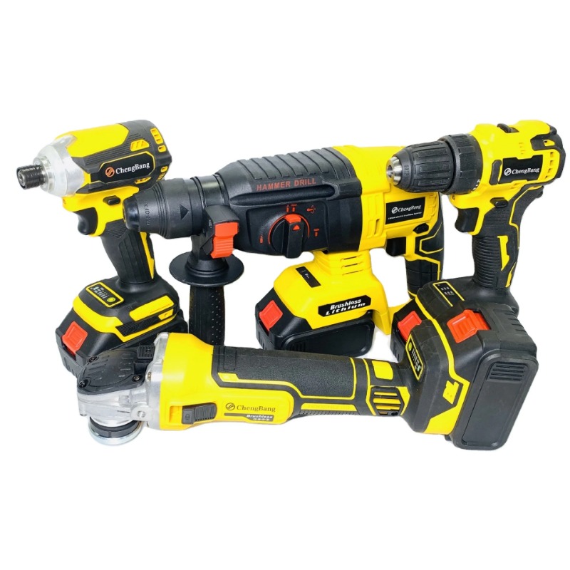 2026 Set of 4pcs Combination P - Power Tools Yellow recension och pris
