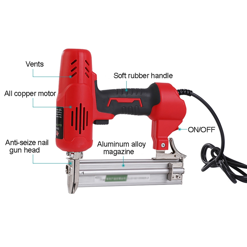 Electric Nailer Stapler With N - Staple Gun Electric recension och pris